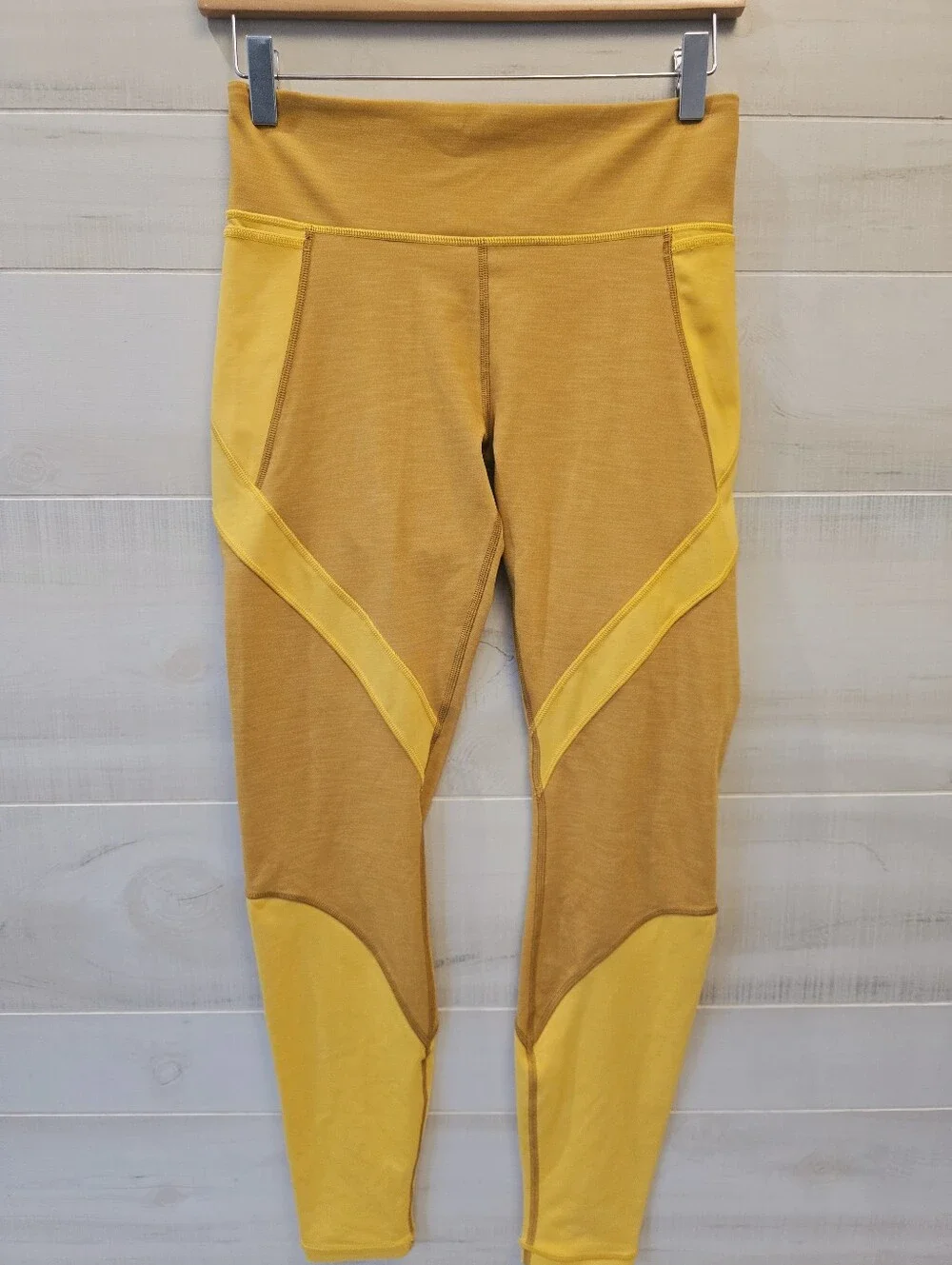 {8} Lululemon Early Extension Hi-Rise Tight Heathered Fools Gold & Honey Lemon - Picture 2 of 13